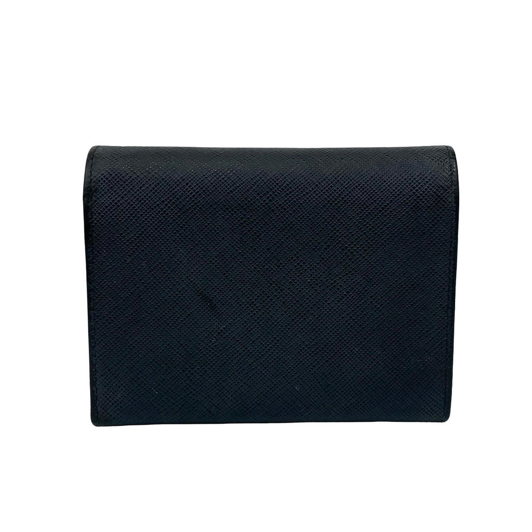 trifold wallet prada