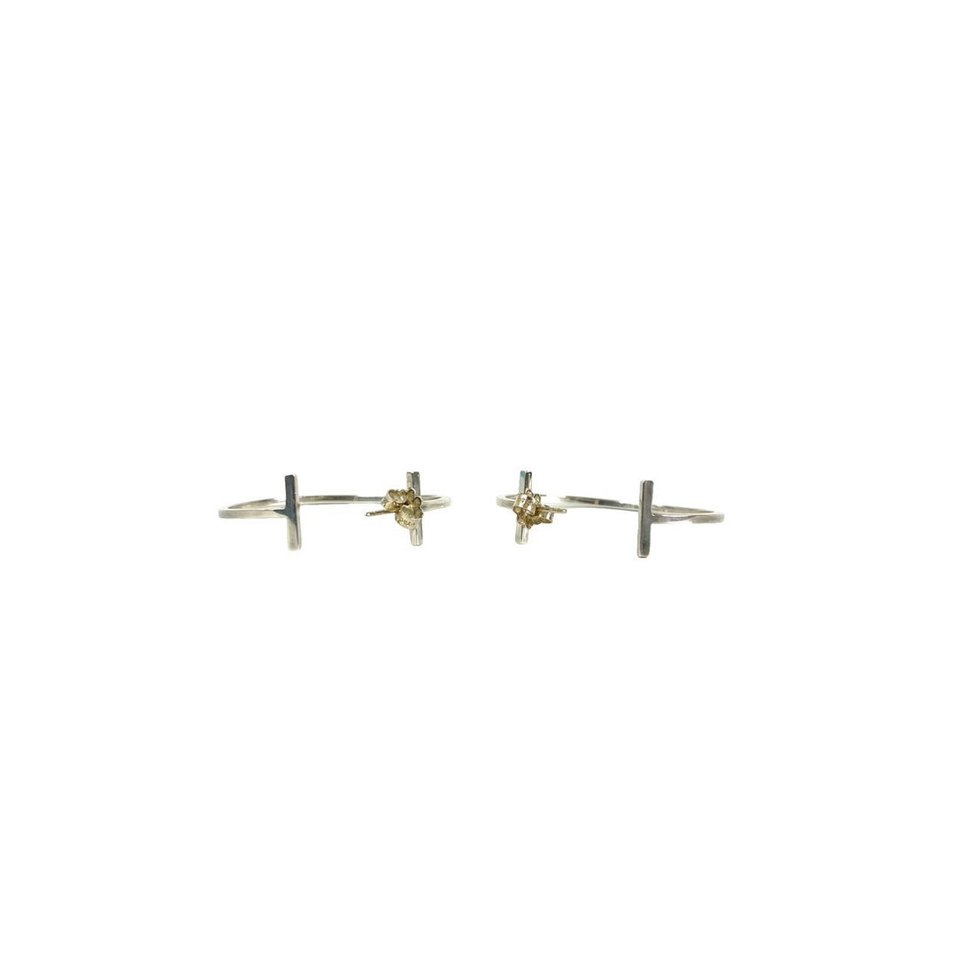 Earrings Tiffany T wire hoop earrings