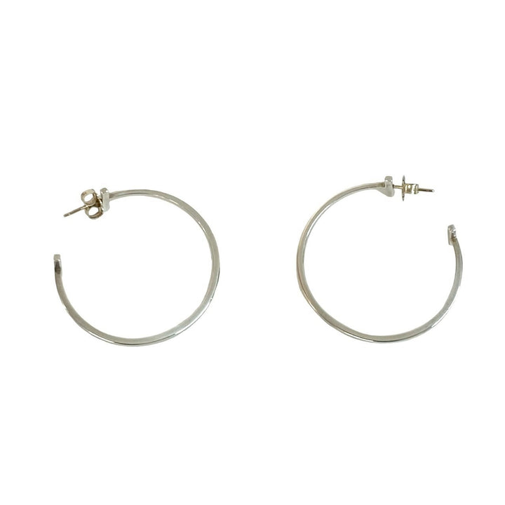 Earrings Tiffany T wire hoop earrings
