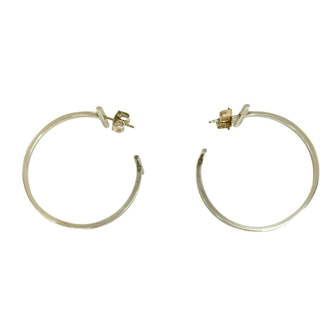 Earrings Tiffany T wire hoop earrings