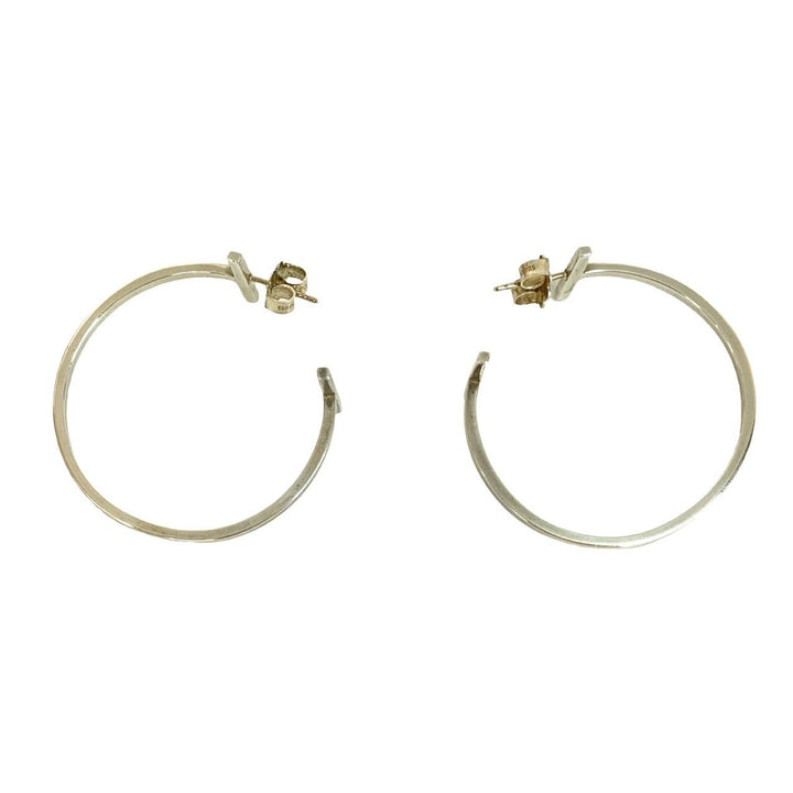 Earrings Tiffany T wire hoop earrings