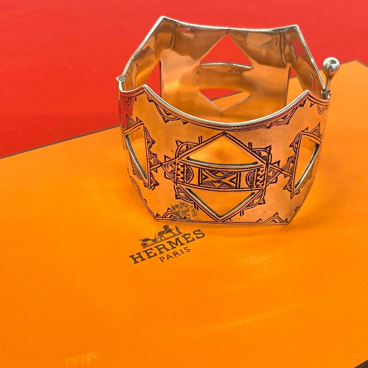 bangle hermes touareg bleRubbingCut