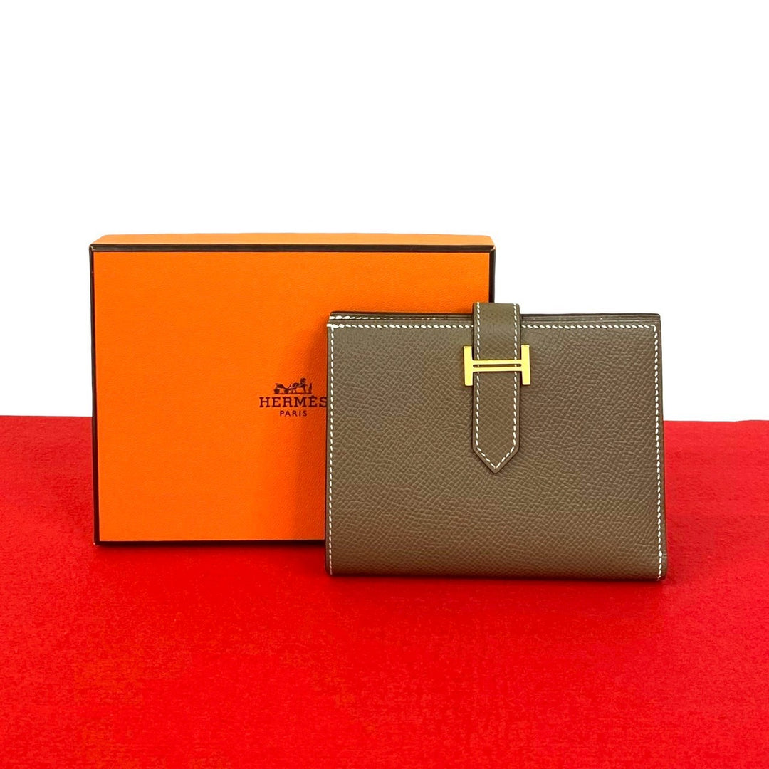 Hermes Bearn 緊湊型雙折皮夾