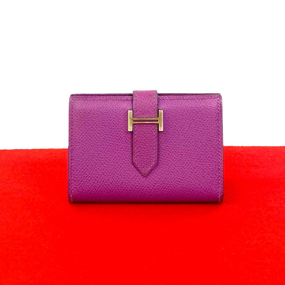 card case hermes bean card case