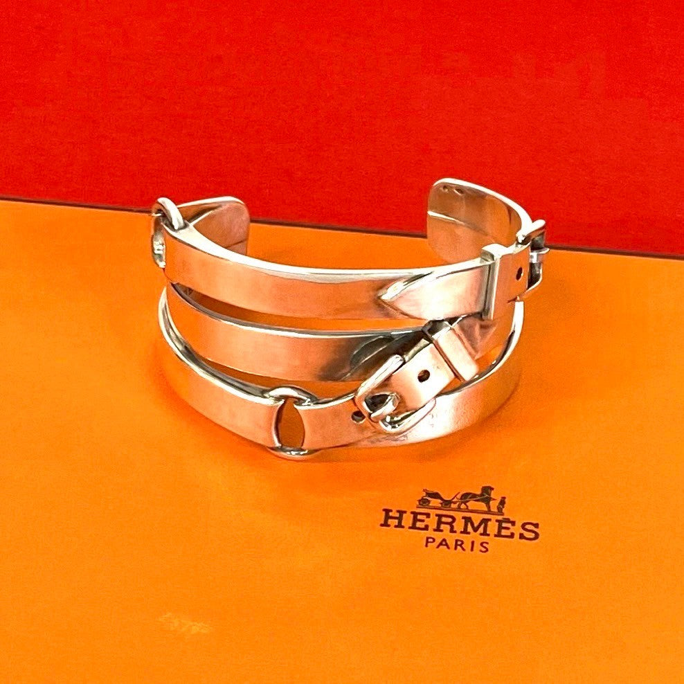 愛馬仕 (Hermes) 太陽圖紋手鐲