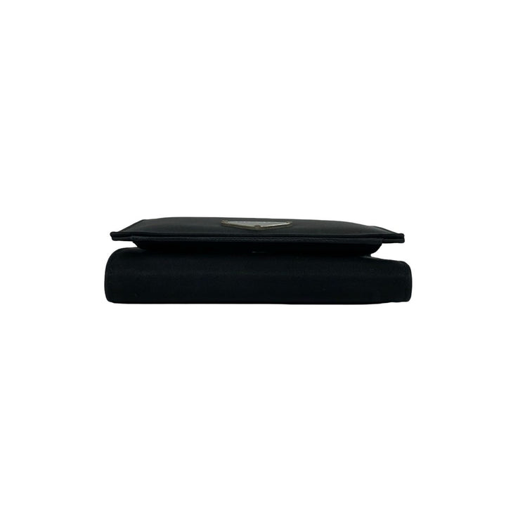 trifold wallet prada