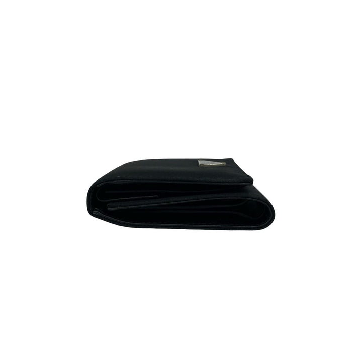 trifold wallet prada