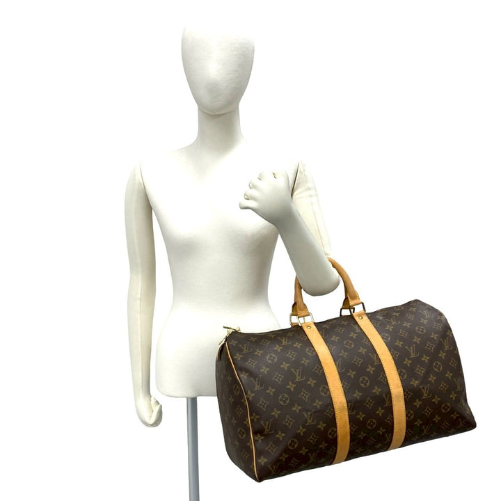 Boston bag Louis Vuitton Keepall 45
