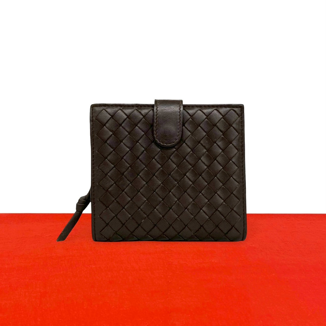 雙折皮夾 Bottega Veneta