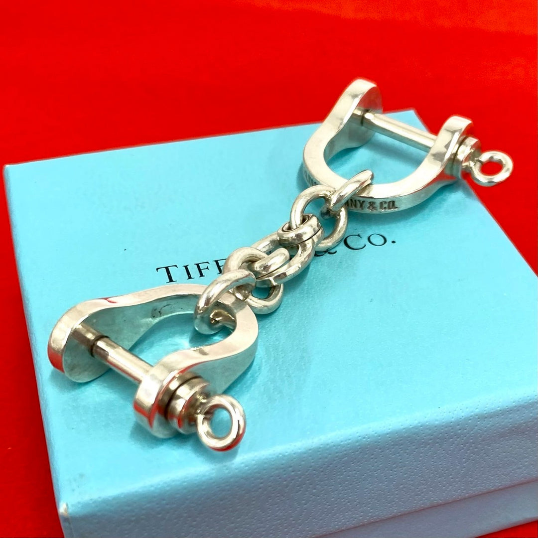 keychain tiffany double shackle