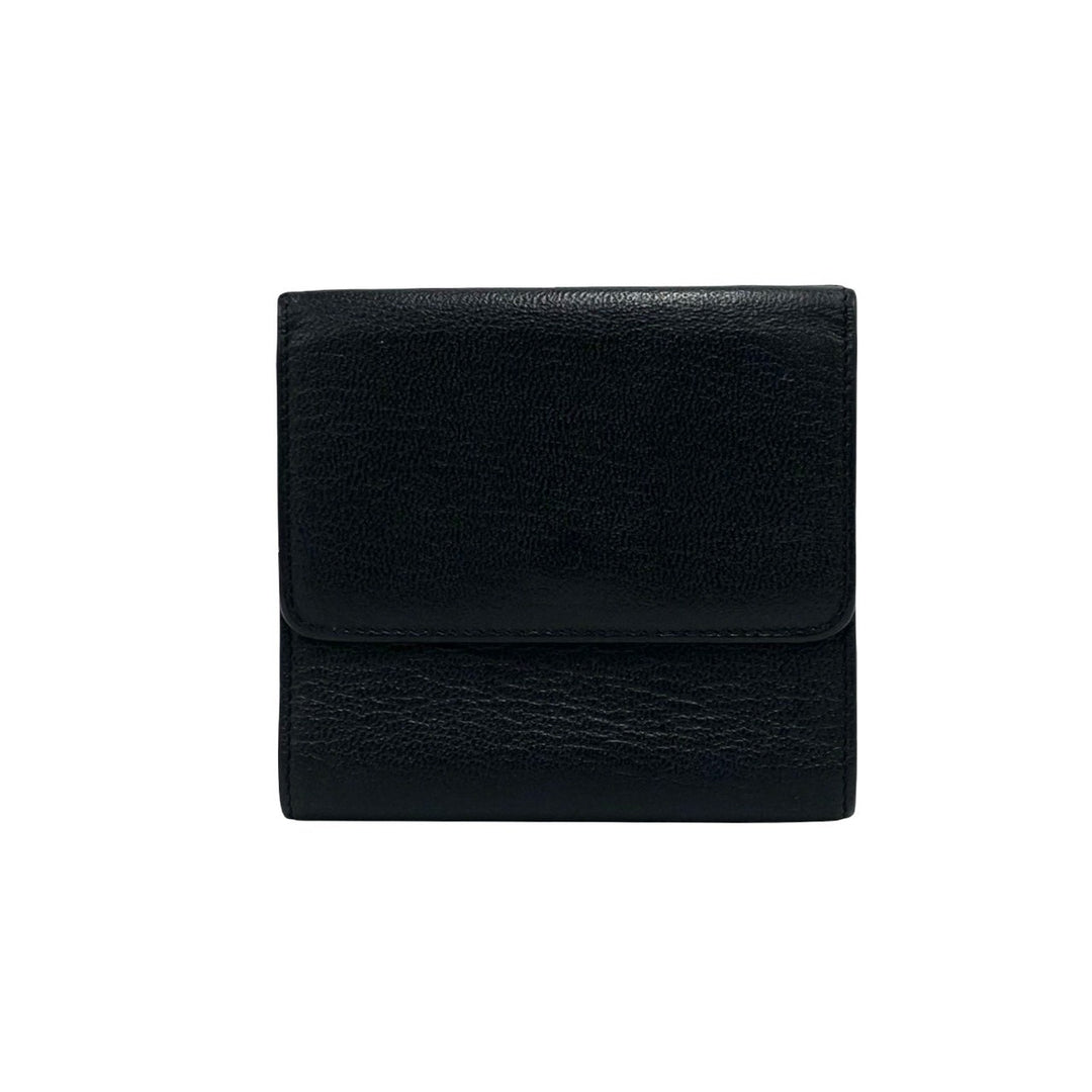 trifold wallet chanel
