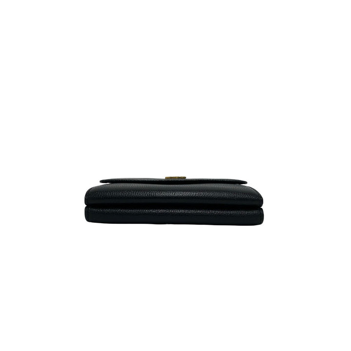 trifold wallet chanel