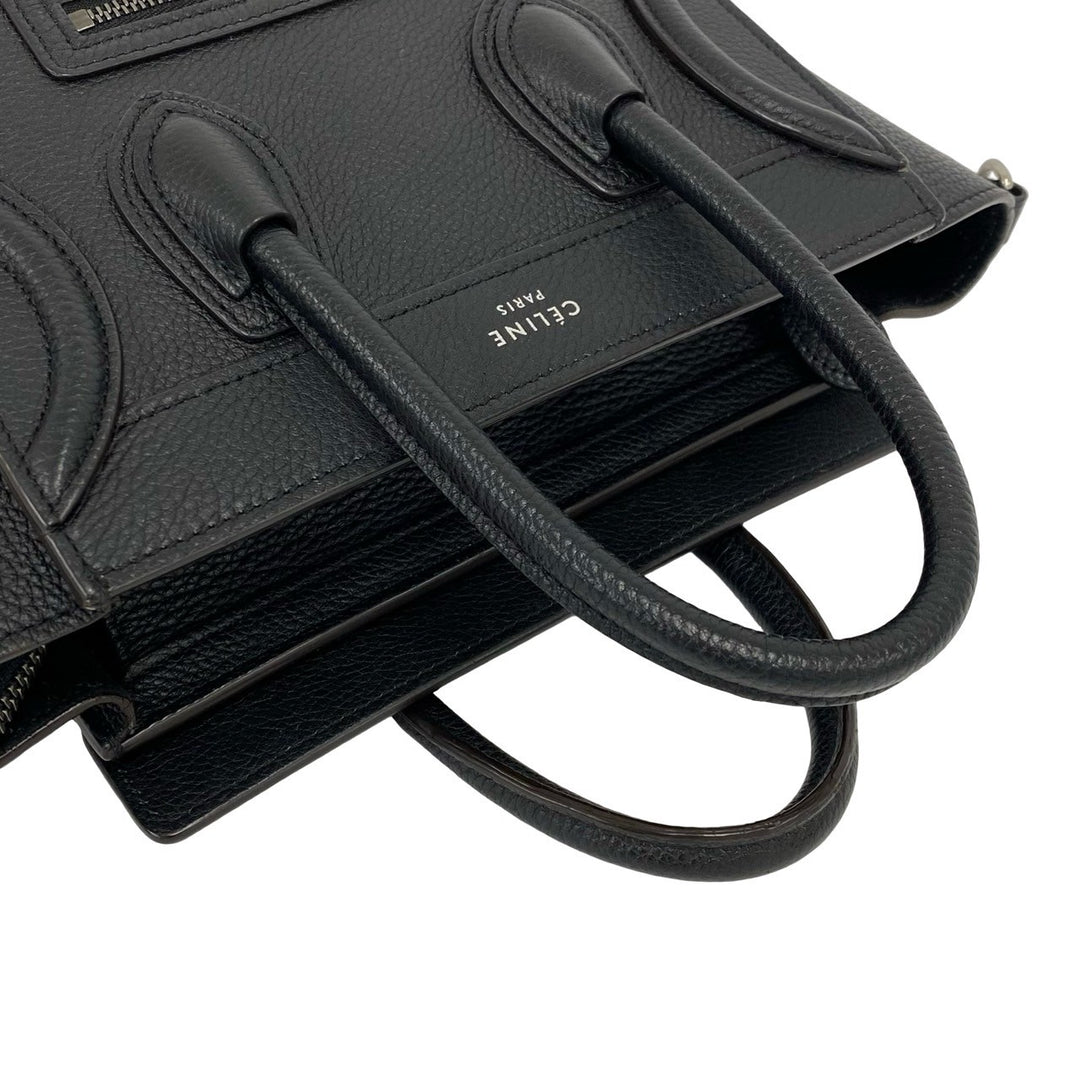 shoulder bag celine luggage nano shopper