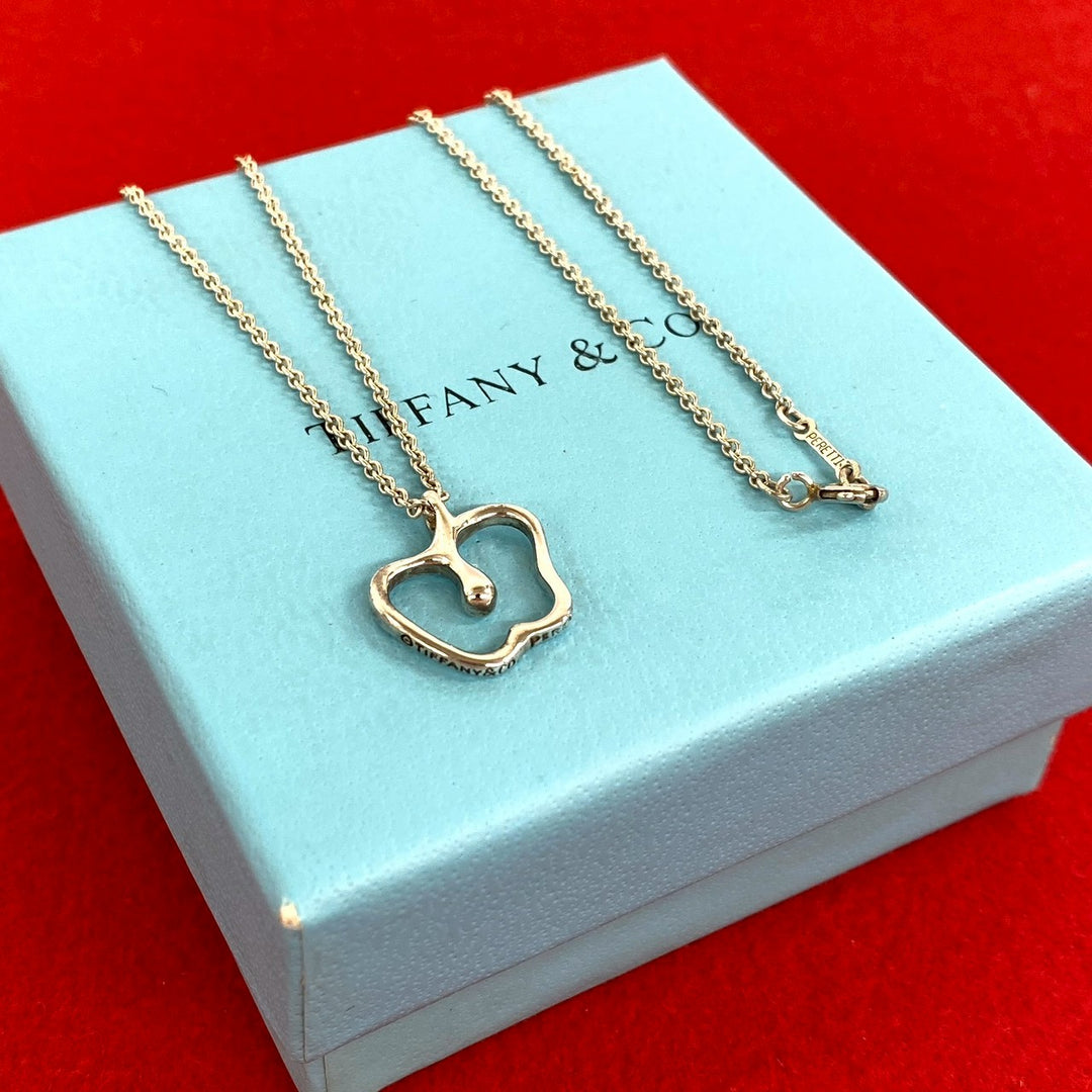 necklace tiffany apple necklace