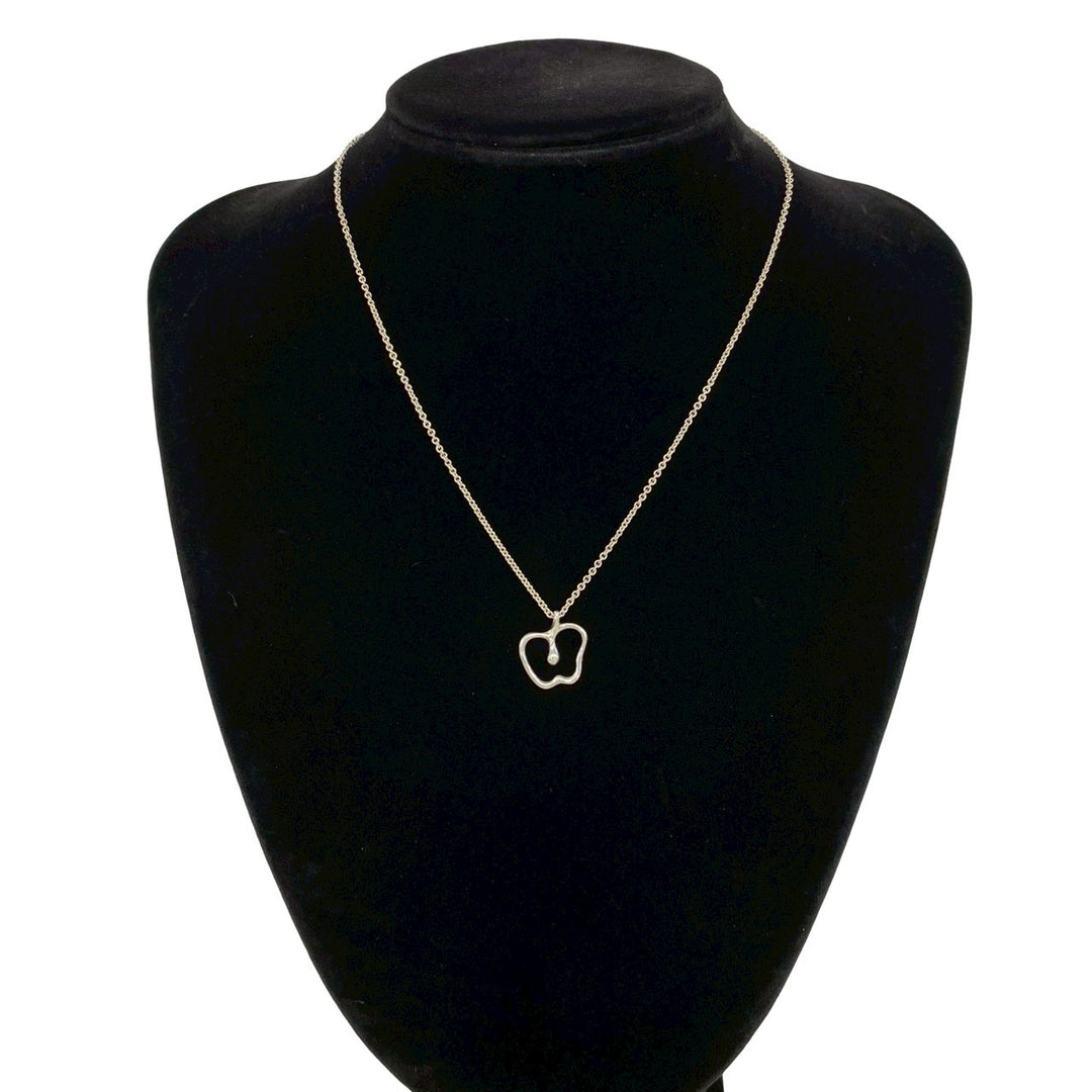 necklace tiffany apple necklace