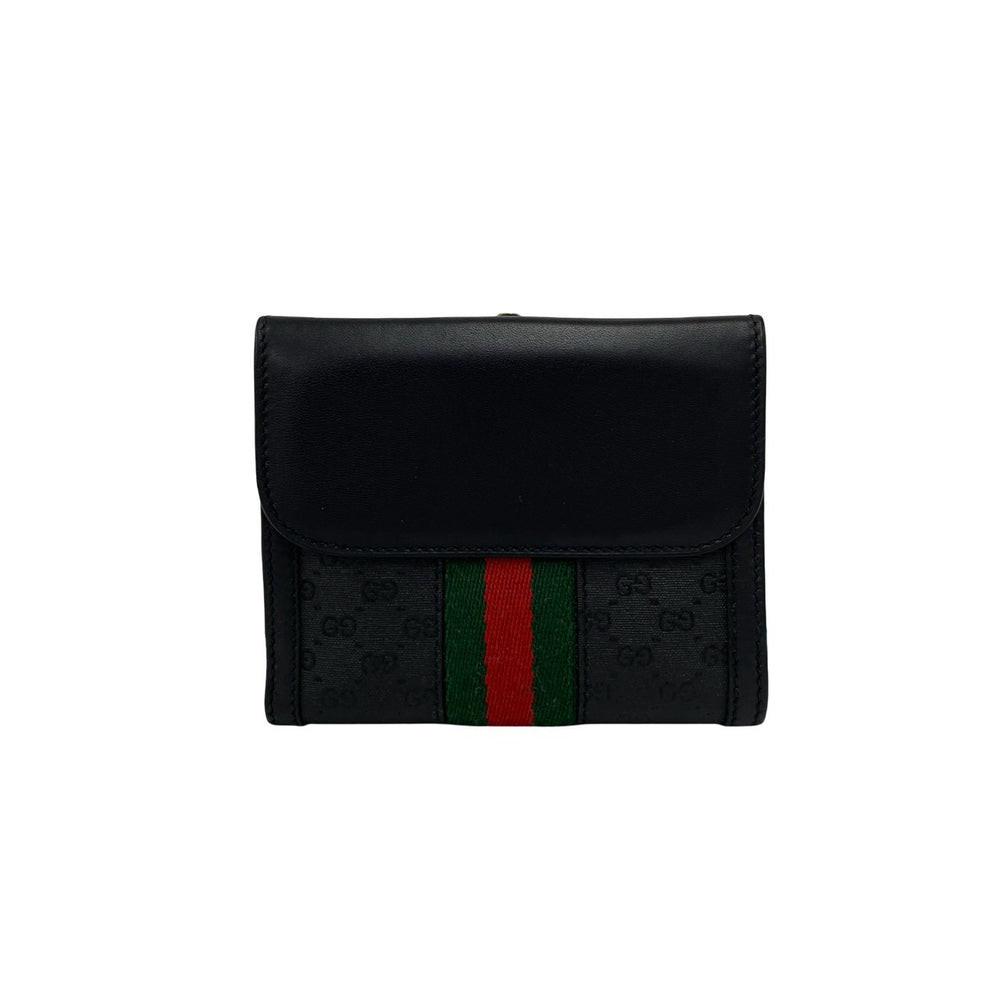 雙折皮夾 gucci