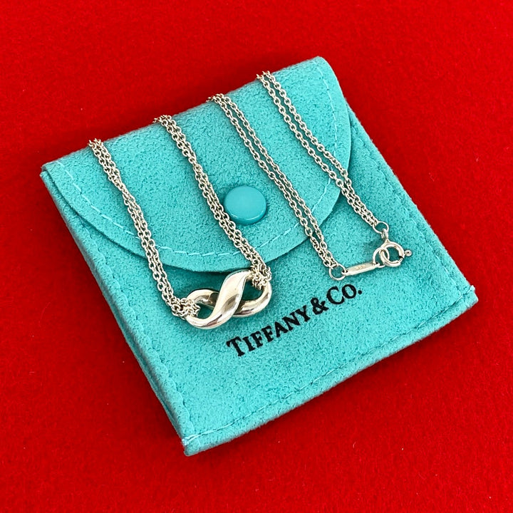 necklace tiffany infinity necklace