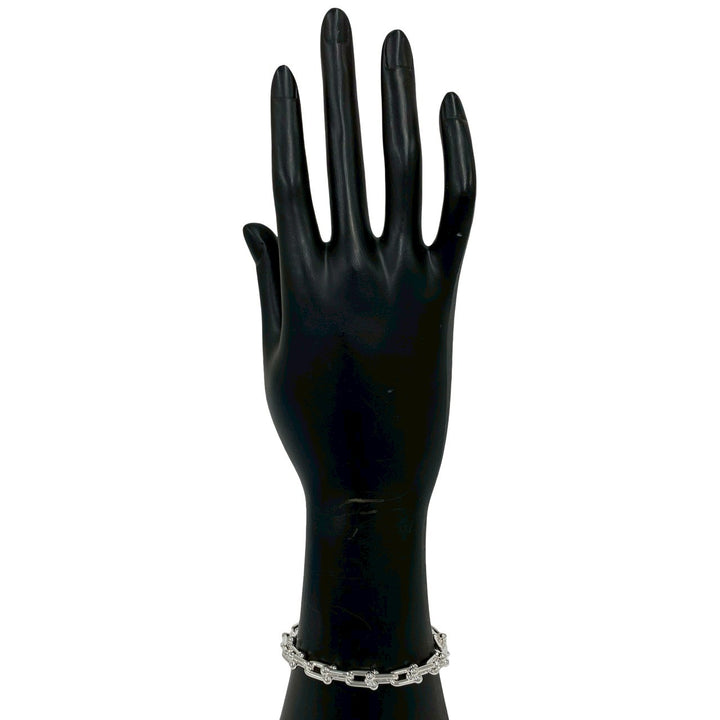 blurRubbingTiffany Hardware Small Link BraceletRubbingCut