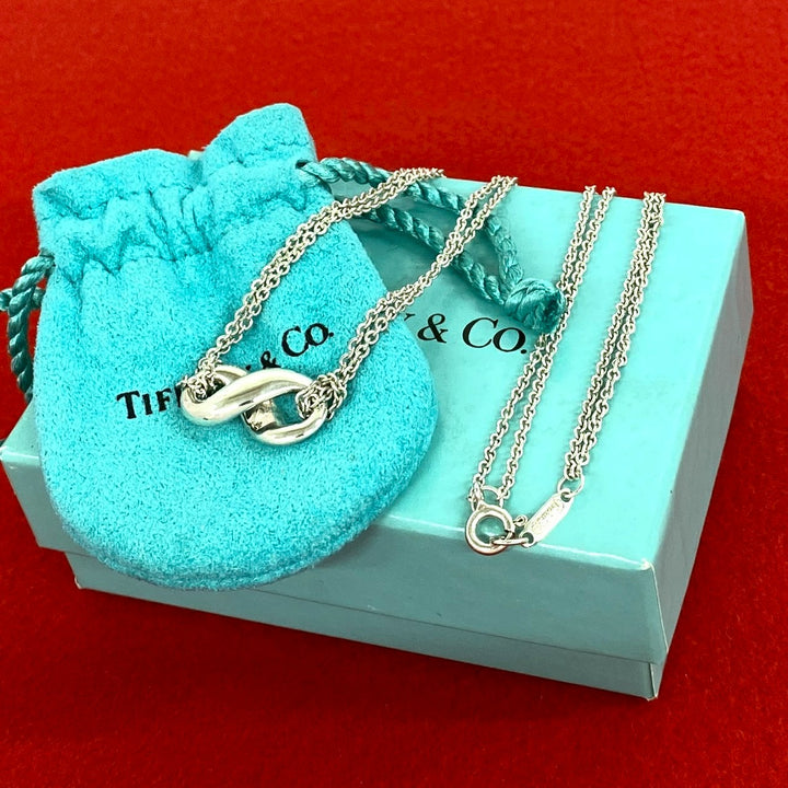 necklace tiffany infinity necklace