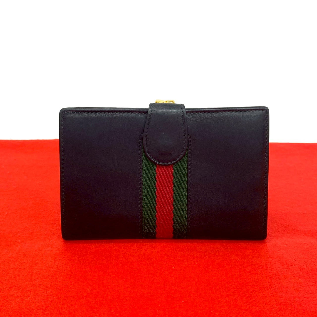 雙折皮夾 gucci