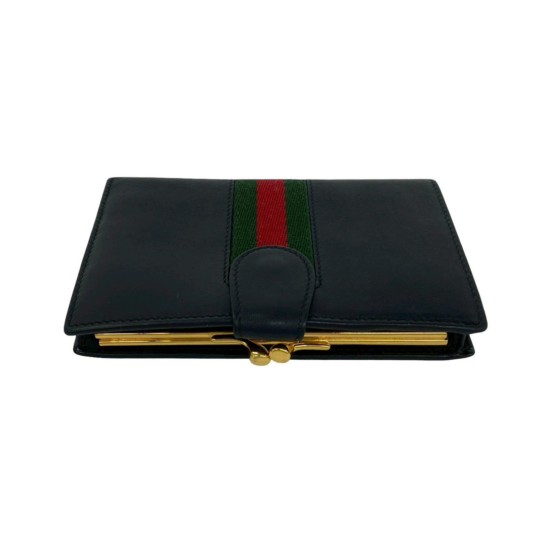 雙折皮夾 gucci