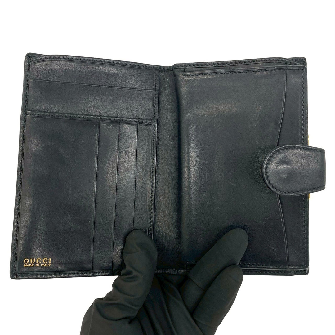 雙折皮夾 gucci