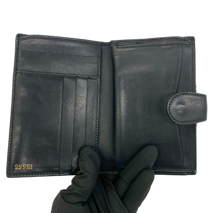 雙折皮夾 gucci