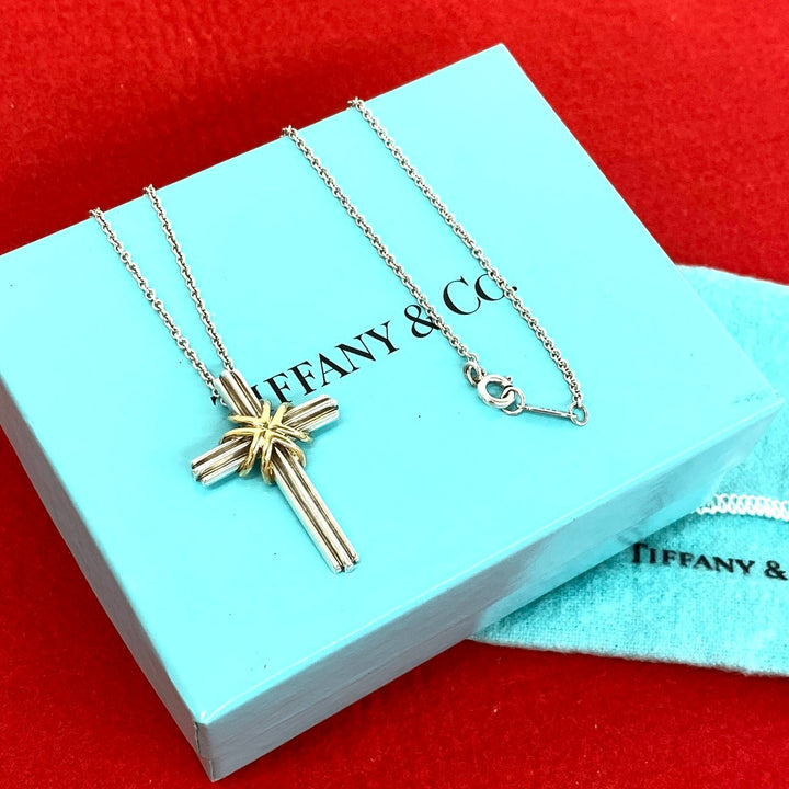 ネックレス ティファニー シグネチャー クロス ネックレス