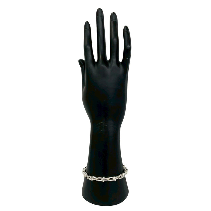 blurRubbingTiffany Hardware Small Link BraceletRubbingCut