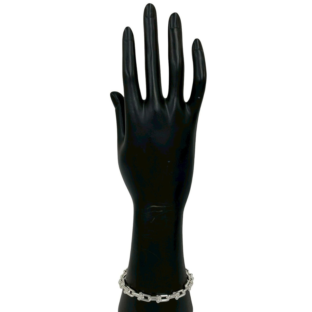 blurRubbingTiffany Hardware Small Link BraceletRubbingCut