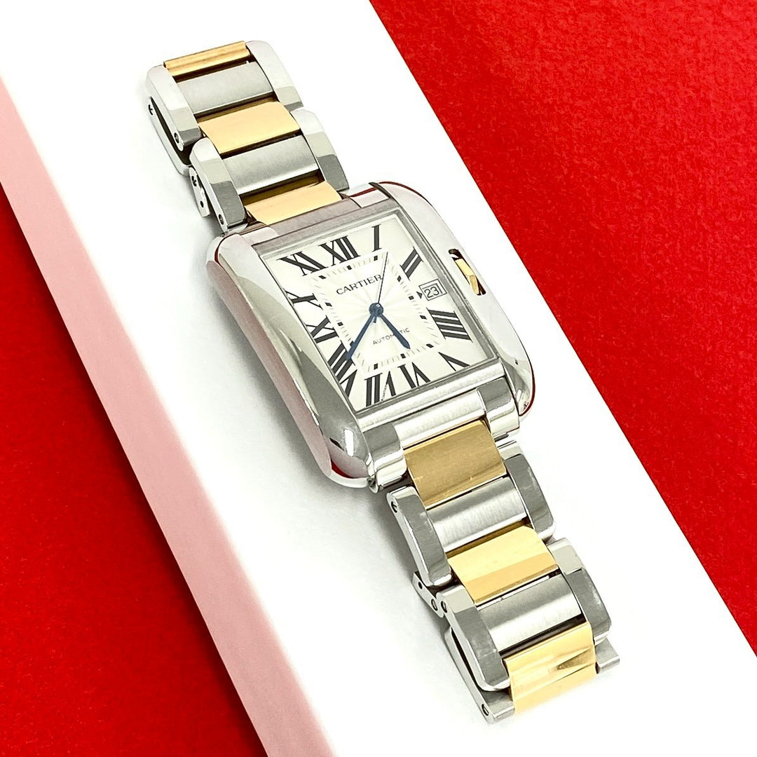 watch cartier tank anglaise