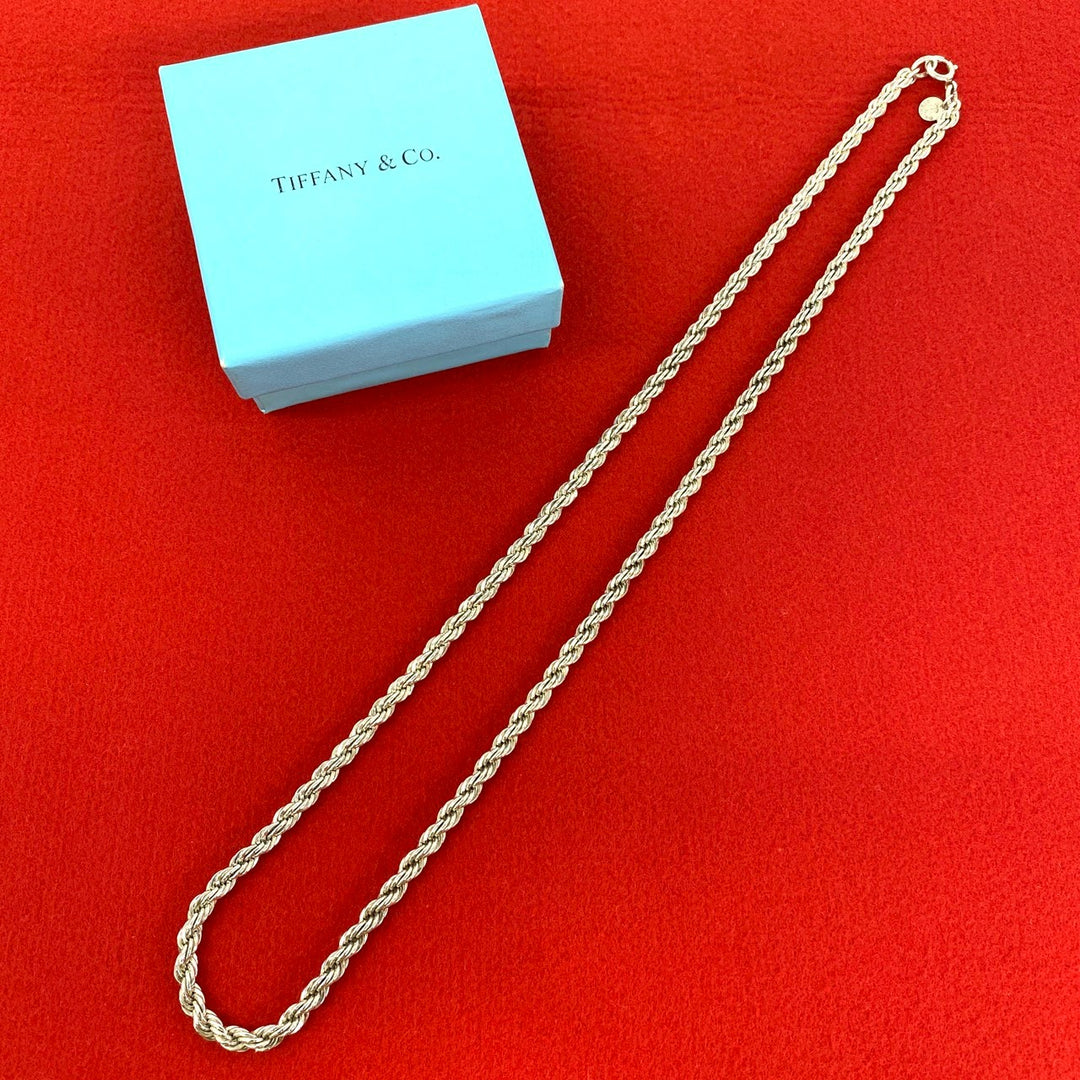 necklace tiffany twisted rope necklace