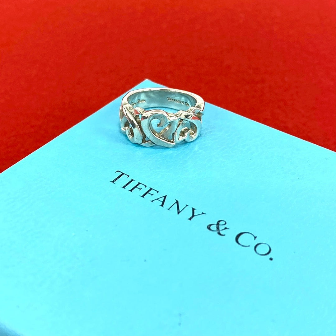 Rings Tiffany Triple Loving Heart Ring