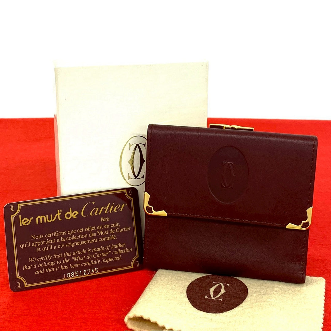 trifold wallet cartier