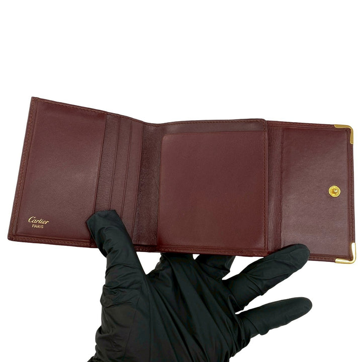 trifold wallet cartier