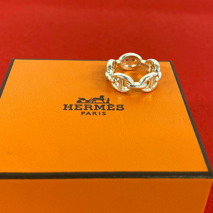 Rings/Rings Hermes Chaine d'Ancre Enchene Ring